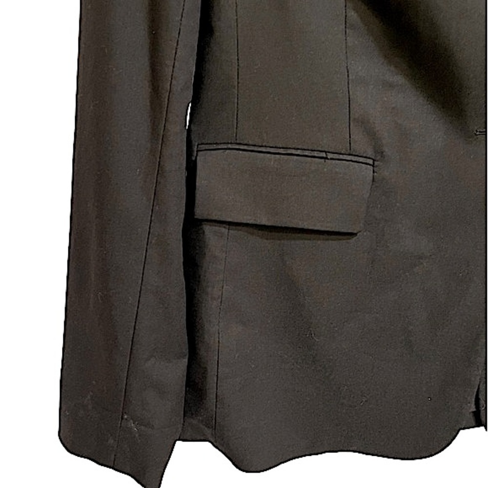 Avec Les Filles Black Boyfriend Blazer Joyce Azria Classic Jacket Washable XL - Picture 5 of 16